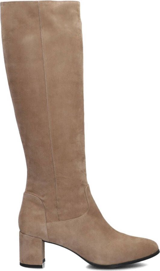 Notre-V 8591 Laarzen Leer Dames Taupe