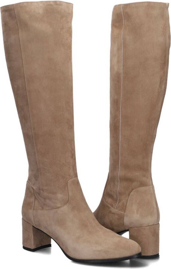 Notre-V 8591 Laarzen Leer Dames Taupe