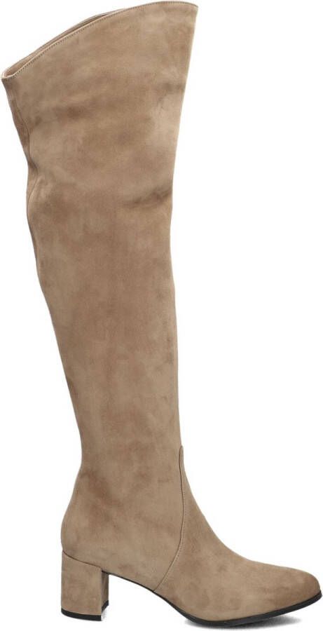 Notre-V 8597 Laarzen Leer Dames Taupe