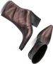 Notre-V Ar274 Enkellaarsjes Enkelboots met rits Dames Brons - Thumbnail 2