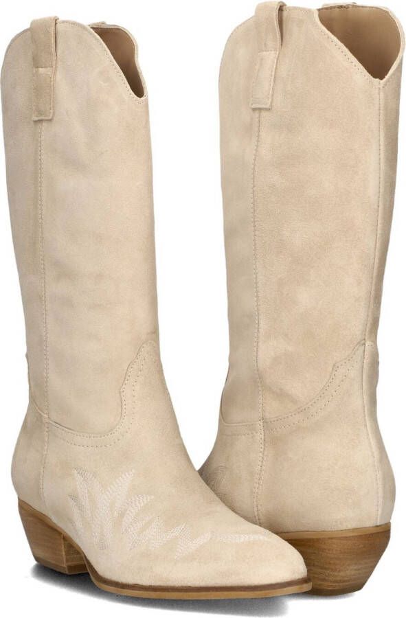 Notre-V As183 Cowboylaarzen Western Laarzen Dames Beige