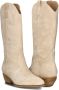 Notre-V As183 Cowboylaarzen Western Laarzen Dames Beige - Thumbnail 8