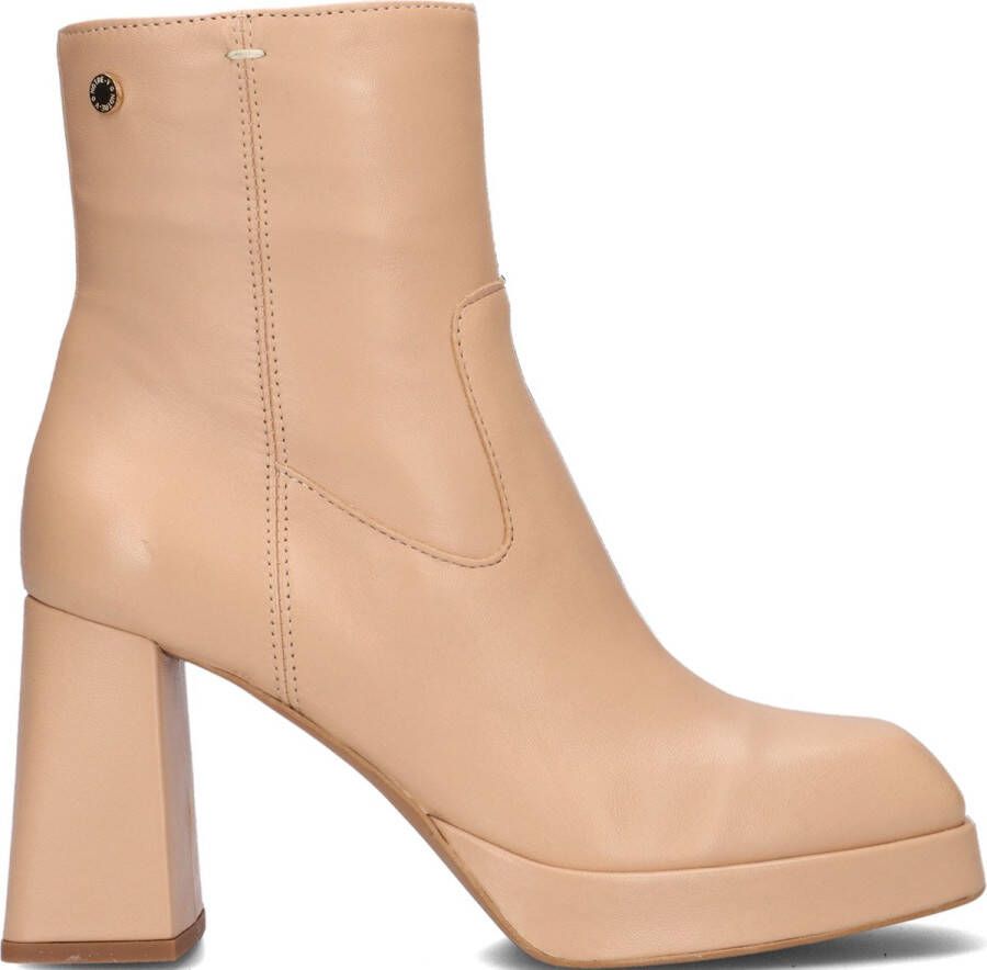 Notre-V Dames Enkellaarsjes Ao132 Beige