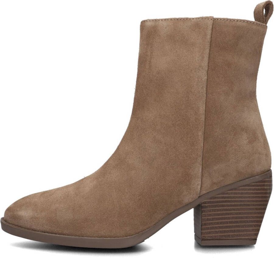 Notre-V Ki-4563 Enkellaarsjes Enkelboots met rits Dames Taupe - Foto 6