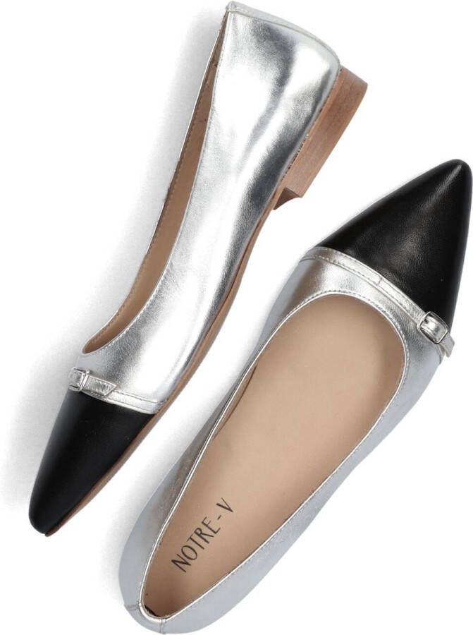 Notre-V Vk1011 Ballerina's Dames Zilver