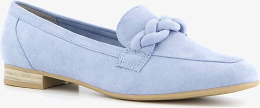 Nova dames loafers lichtblauw