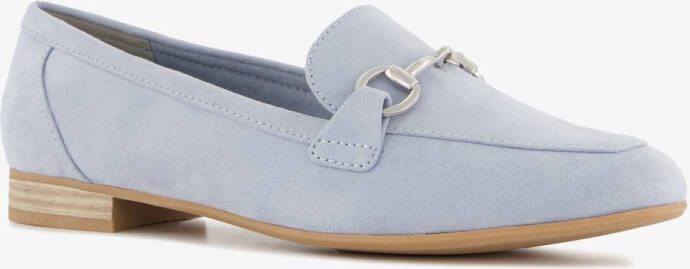 Nova dames loafers lichtblauw