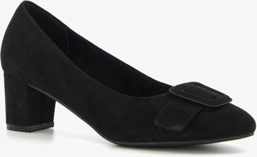 Nova dames pumps met gesp zwart