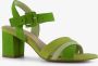 Nova dames sandalen met hak groen - Thumbnail 3