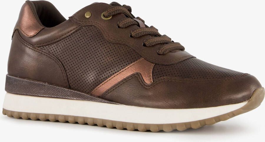 Nova dames sneakers bruin Uitneembare zool