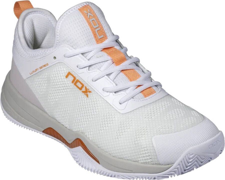 Nox Nerbo padelschoenen (Heren) 2023 wit koraal