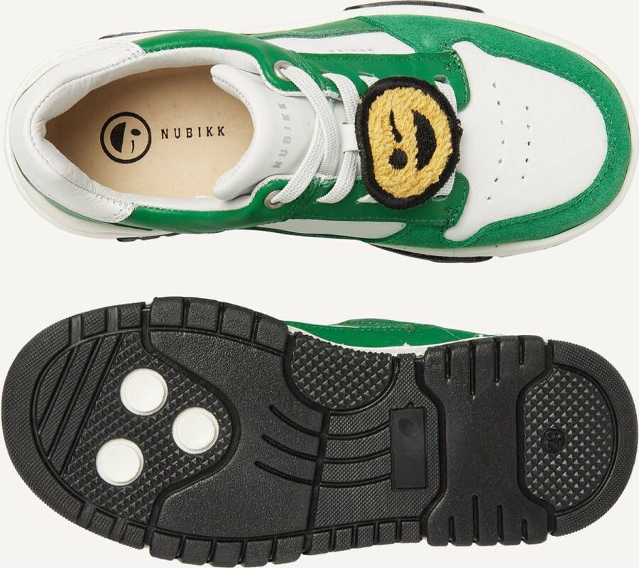 Nubikk BASKET COURT JR WHITE LEATHER GREEN Sneaker schoenen original 23 (8719156569669)