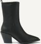 NUBIKK Enkellaarsjes Dames Liv Bootie Maat: 37 Materiaal: Leer Kleur: Zwart - Thumbnail 2