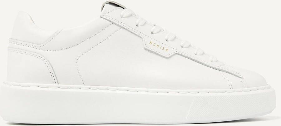 NUBIKK Lage Sneakers Dames Vince Tora Dames Maat: 37 Materiaal: Leer Kleur: Wit