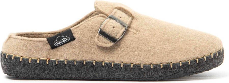 Nuvola. Nuvola- Sloffen Unisex- Beige