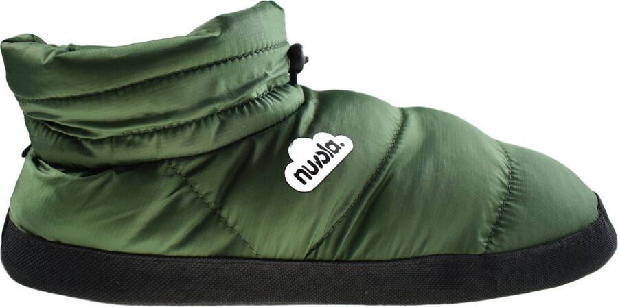 Nuvola. Nuvola-Sloffen Unisex- Militair groen