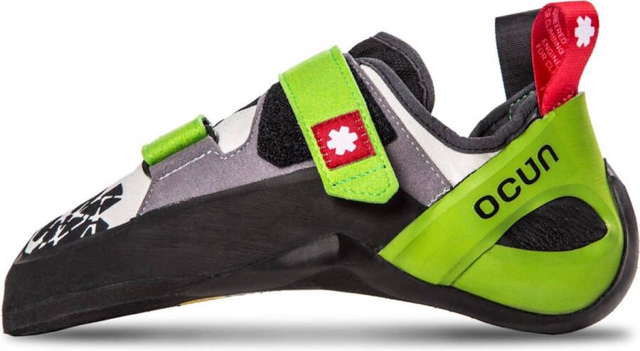 Ocun Jett QC klimschoenen groen grijs Unisex