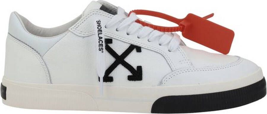 Off White Sneakers Nieuw Laag Gevulkaniseerd White