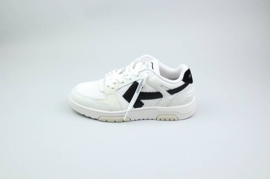 Off White Off-White Slim Out Of Office Sneaker 'Wit Zwart'