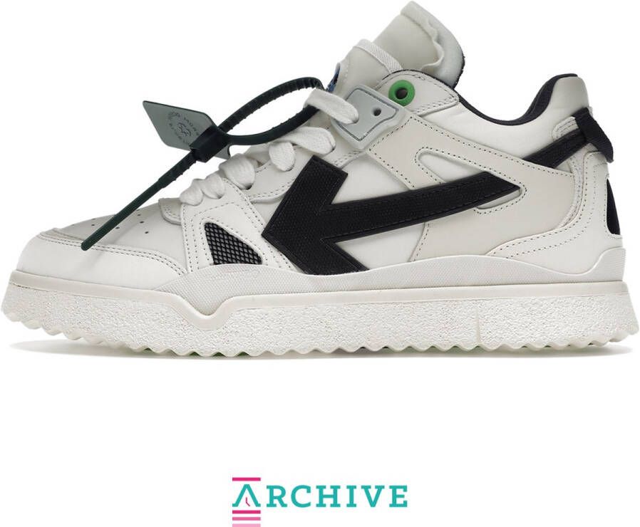 Off White Off-White Sponge Mid Top 'White Black'