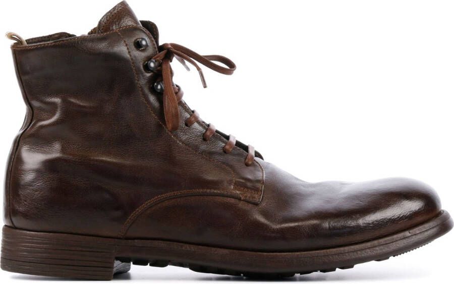 Officine Creative Veterboots Heren Boots Laarzen Herenschoenen Leer Chronicle Bruin