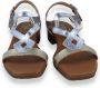 Oh! My sandals Dames Sandaal Zlver Goud ZILVER - Thumbnail 1