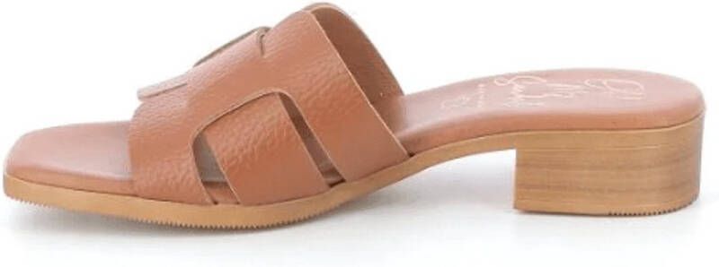 Oh! My sandals Dames Slipper Cognac COGNA