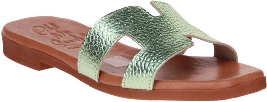 OH MY SANDALS Oh! My Sandals Groen Metallic Slipper