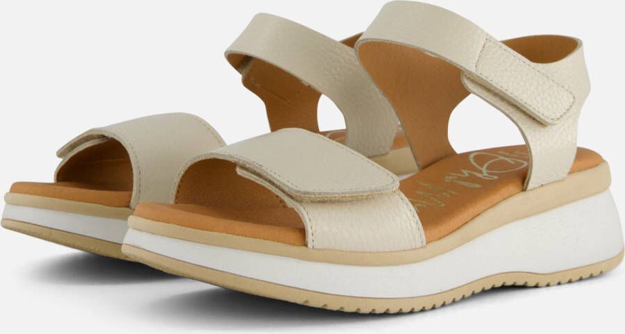 OH MY SANDALS Sandalen wit Leer Dames