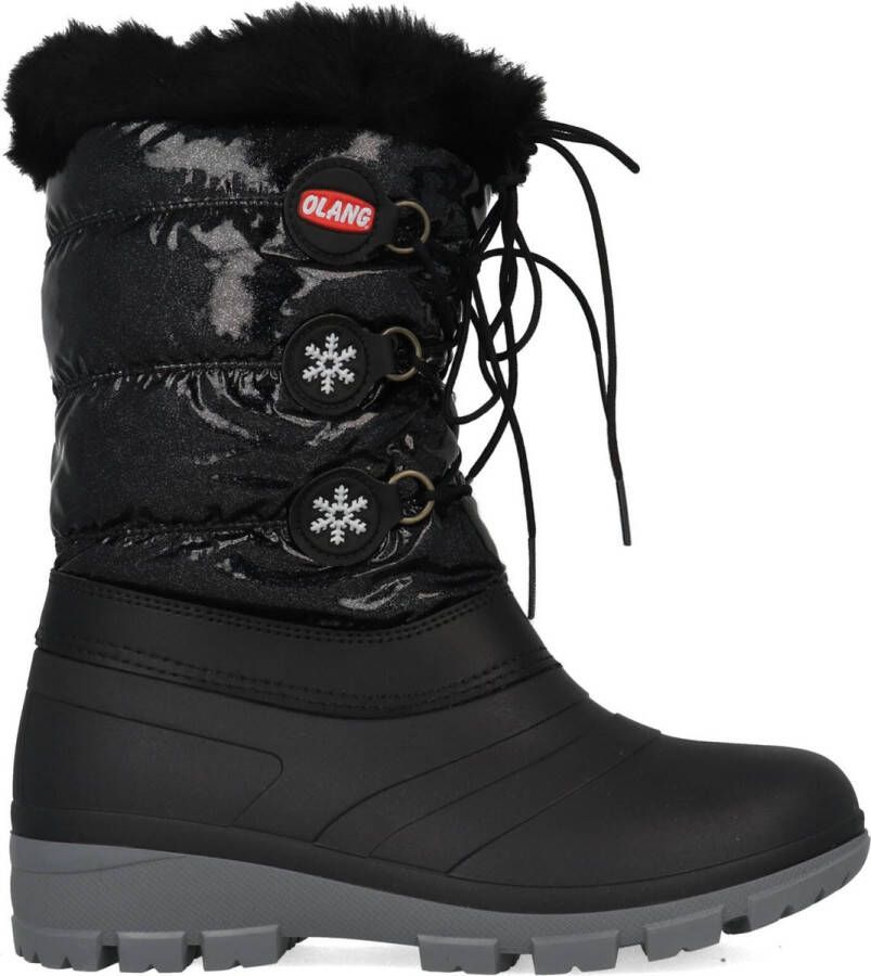 Olang Snowboots OL Patty Ice Nero-81 Zwart-41 42