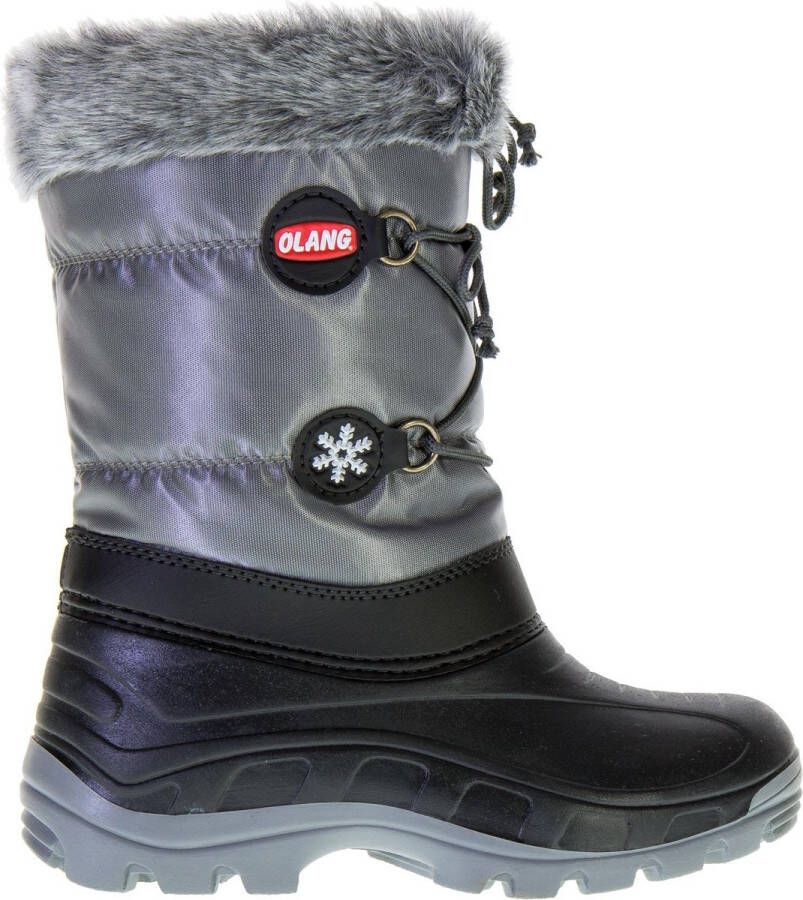 Olang Snowboots Meisjes zwart antraciet