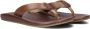 Bruin Tinten Ilikai Slippers Heren Cognac - Thumbnail 1