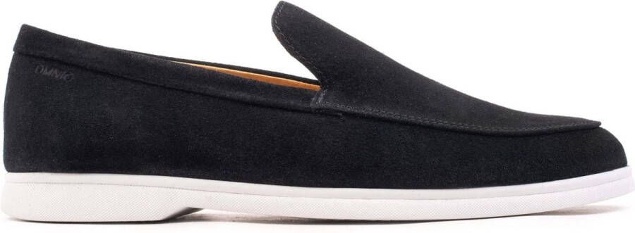 OMNIO Ace Loafer Black Suede