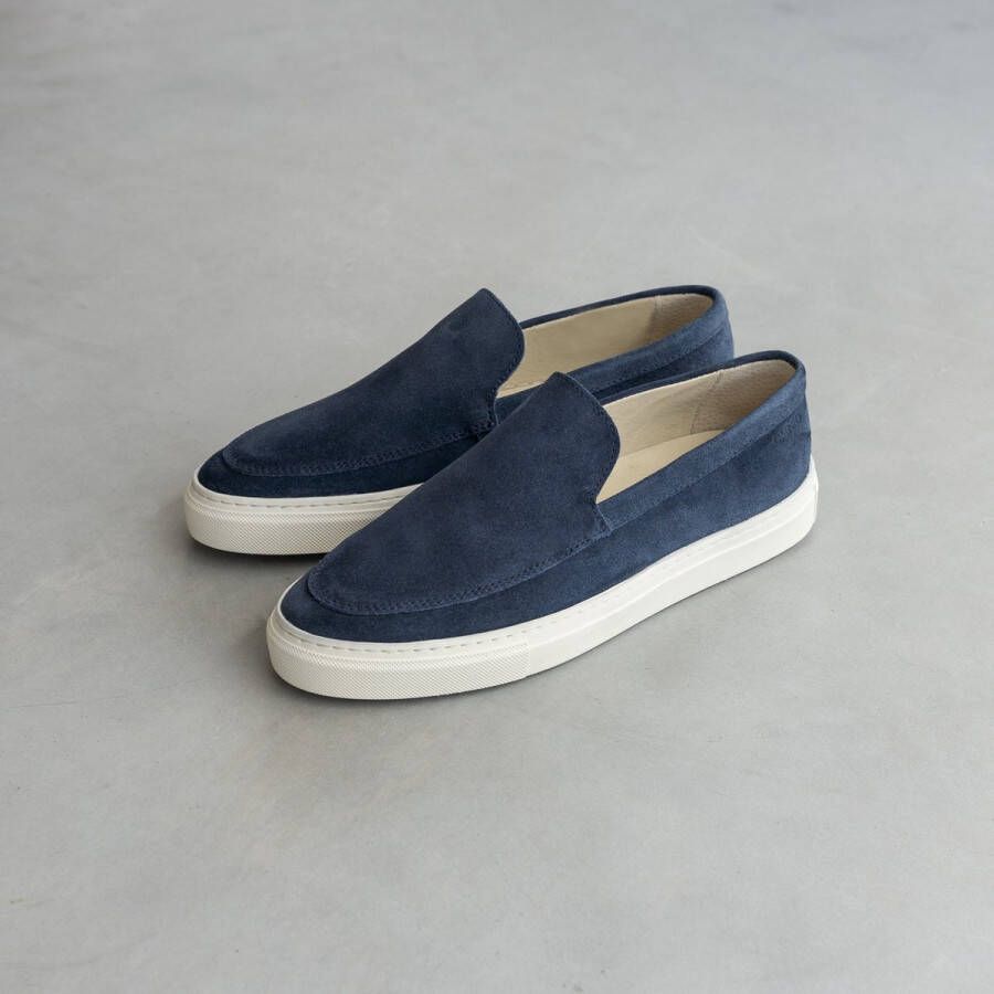 OMNIO Malton Loafer Indigo Suede