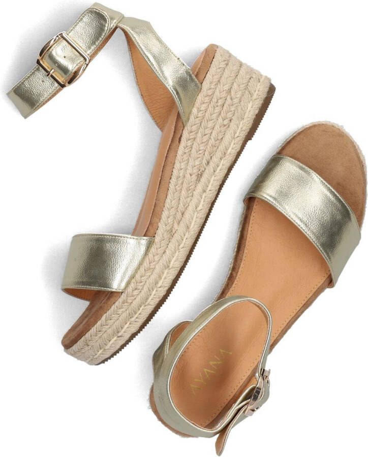 Omoda 0047-43 Espadrilles Dames Goud