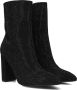 Omoda 0419-10 Enkellaarsjes Enkelboots met rits Dames Zwart - Thumbnail 2