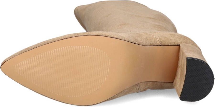 Omoda 0492-10 Laarzen Suèdelook Dames Beige