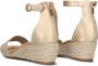 Omoda 0577-3b Espadrilles Zomer Schoenen Dames Goud - Thumbnail 2