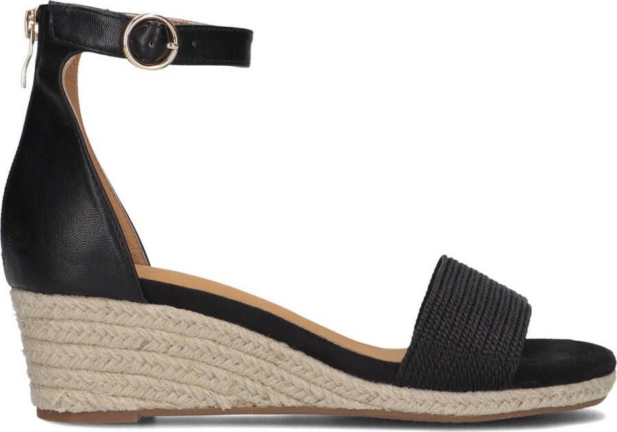 Omoda 0577-3b Espadrilles Zomer Schoenen Dames Zwart