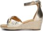 Omoda 0577-5 Espadrilles Zomer Schoenen Dames Goud - Thumbnail 2