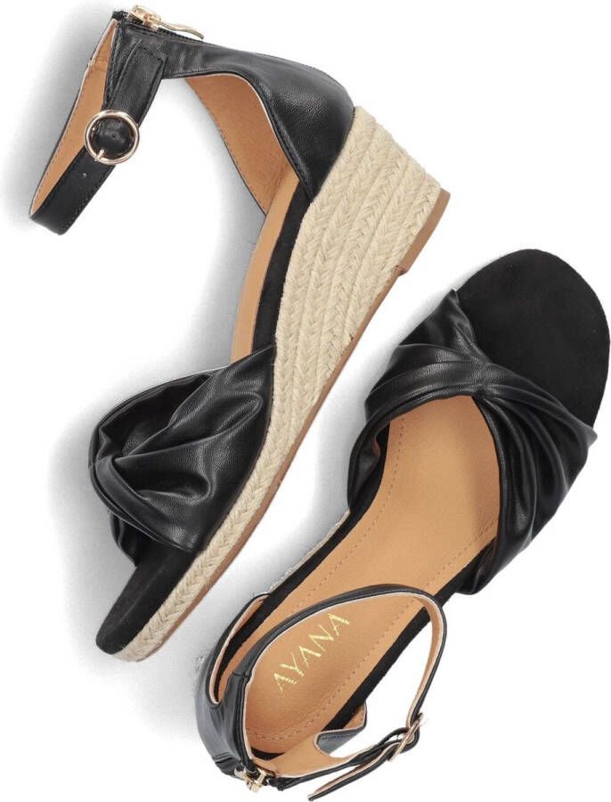 Omoda 0577-5 Espadrilles Zomer Schoenen Dames Zwart