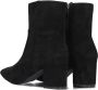 Omoda 0591-2 Enkellaarsjes Enkelboots met rits Dames Zwart - Thumbnail 2