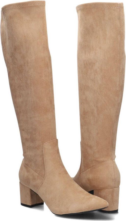 Omoda 0591-5 Laarzen Suèdelook Dames Beige