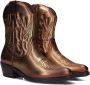 Omoda 16849 Cowboylaarzen Western Laarzen Dames Goud - Thumbnail 2