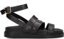 Omoda 21623150 Sandalen Dames Zwart - Thumbnail 2