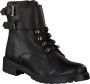 Omoda 3259k291a Veterboots Laarzen Met Veters Dames Zwart - Thumbnail 1