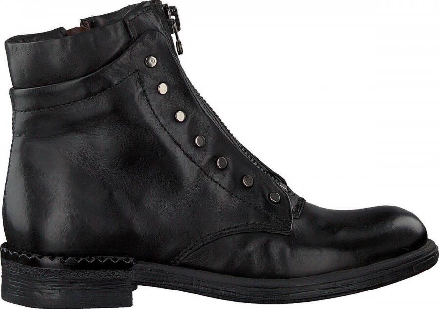 Omoda 56217 Enkelboots Enkellaarsjes Dames Zwart