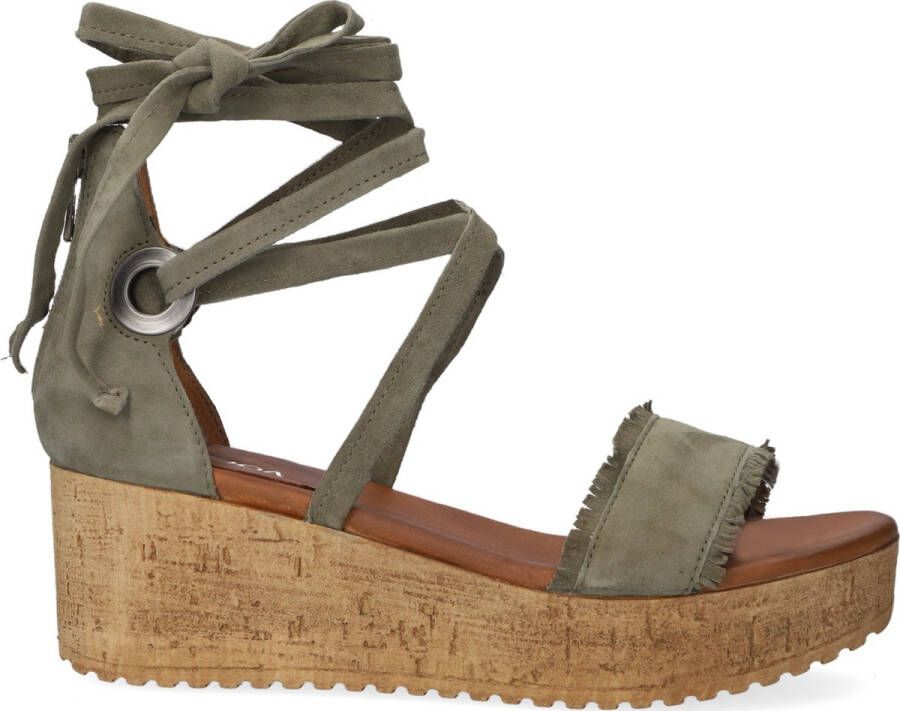 Omoda 722007 Sandalen Dames Groen