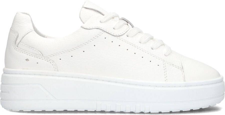 Omoda Anemone Lage sneakers Leren Sneaker Dames Wit