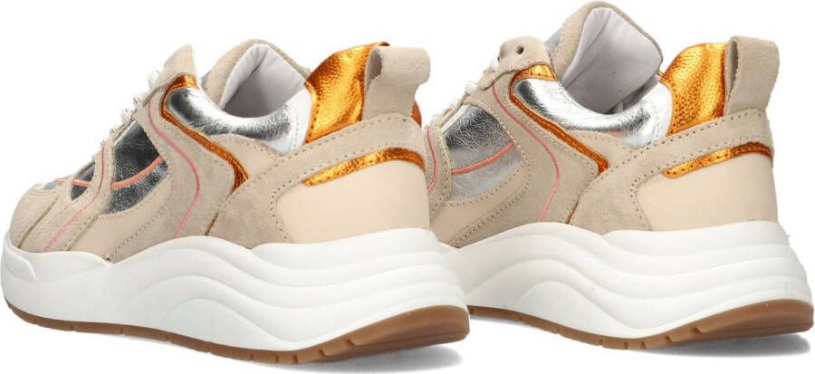 Omoda Charu Lage sneakers Leren Sneaker Dames Beige